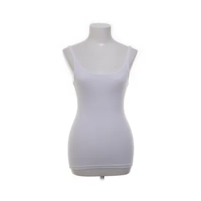 Tanktop (Wit) van Divided by H&M Katoen, Elastaan