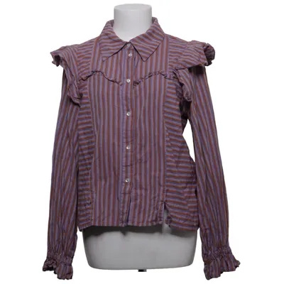 Skjorta (Lila, Brun, Flerfärgad) från Skall Studio Ekologisk bomull