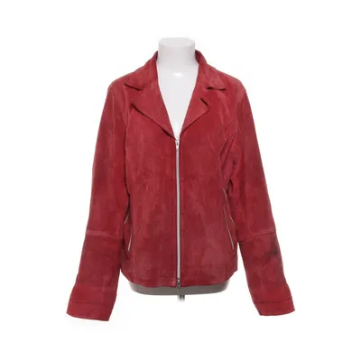 Leren jack (Rood) van Jofama Leer