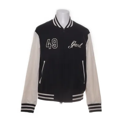 Collegejacka (Svart, Beige) från GANT Bomull, Polyester