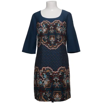 Dress (Blue, Multicolored) from Great Plains Polyester