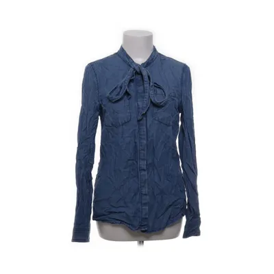 Strikblouse (Blauw) van Vero Moda Lyocell