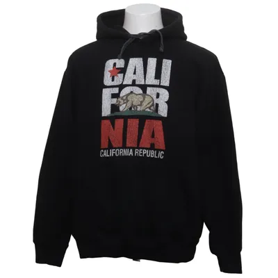 Sweat à capuche (Noir, Multicolore) de GS Coton, Polyester