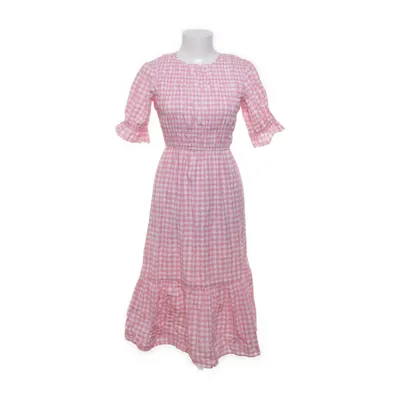 Långklänning (Rosa, Vit) från Influence Bomull