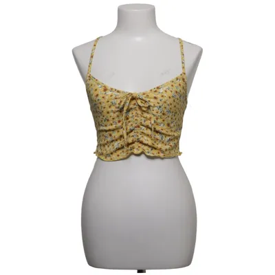 Crop top (Gul, Flerfärgad) från Bershka