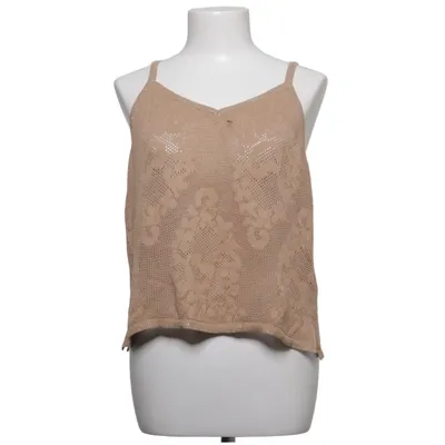 Tanktop (Beige) van Kaporal Acryl, Katoen, Metallvezel, Polyester