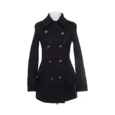 Sømandsjakke (Sort) fra Zara Woman Polyamid, Uld