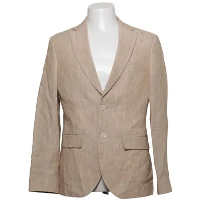 Blazer (Beige) von Moss London Leinen, Polyester