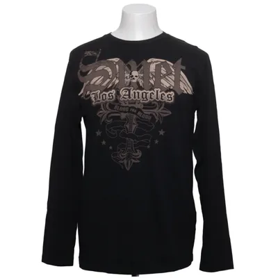 Långärmad t-shirt (Svart) från Smet Bomull