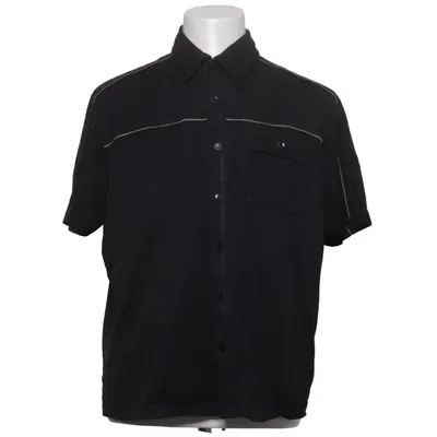 Kortærmet skjorte (Sort) fra Rocky Genuine Denim Wear Bomuld, Polyester