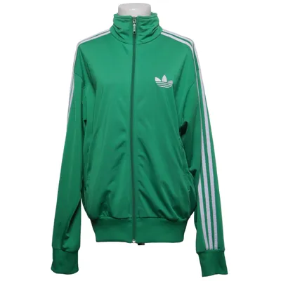 Sports jacket (Green, White) from Adidas Originals Polyester