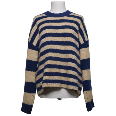 Sweater (Beige, Blå) fra Monki Akryl, Polyester, Uld