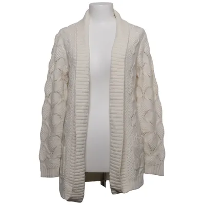 Cardigan (Blanc) de Paola! Acrylique, Laine