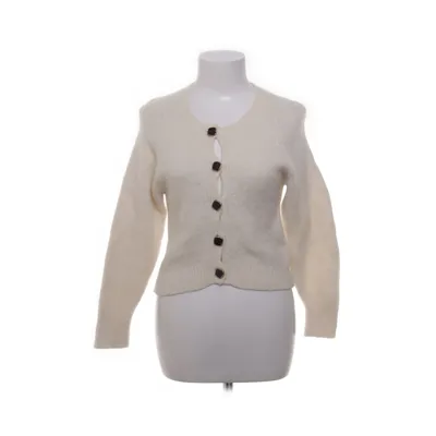 Kofta (Vit) från Dagmar Alpackaull, Elastan, Merinoull, Polyamid