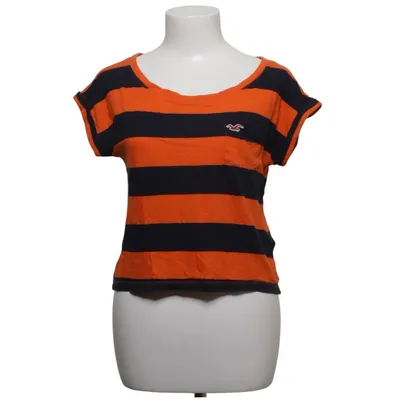 T-shirt (Oranje, Blauw) van Hollister Katoen, Modal