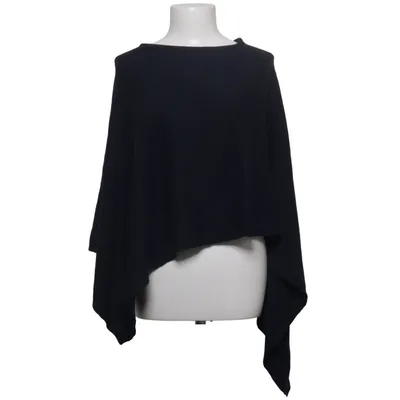 Poncho (Blå) från Cashmere Kashmir, Merinoull, Polyamid, Viskos