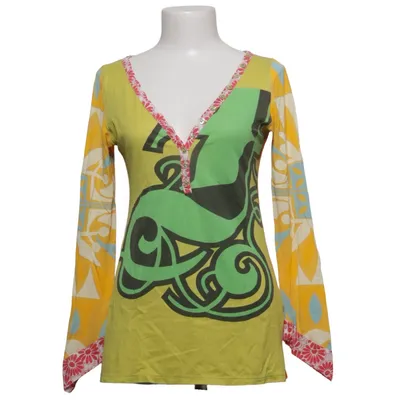 Henley shirt (Groen, Meerkleurig) van Custo Barcelona