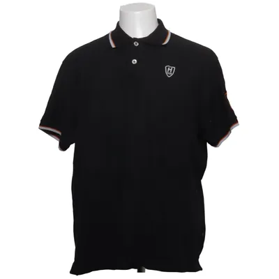 Polo shirt (Black) from Heron Cotton