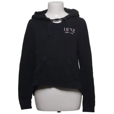 Kapuzenpullover (Schwarz) von Abercrombie & Fitch Baumwolle