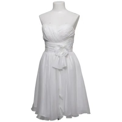 Robe de cocktail (Blanc) de Dazzling Polyester