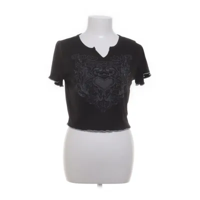 Top (Sort) fra Romwe Elastan, Polyester