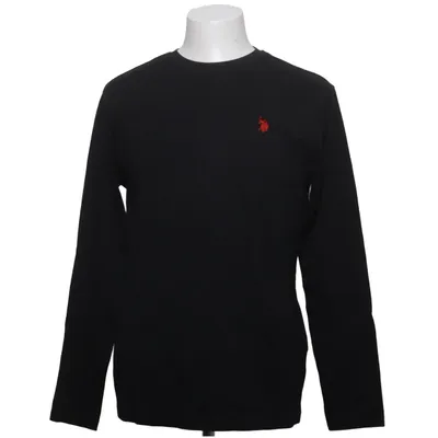 Lange mouwen shirt (Zwart) van U.S. Polo Assn. Katoen