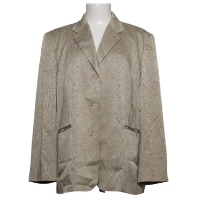 Blazer (Beige) de Jobis Acétate, Élasthane, Polyamide