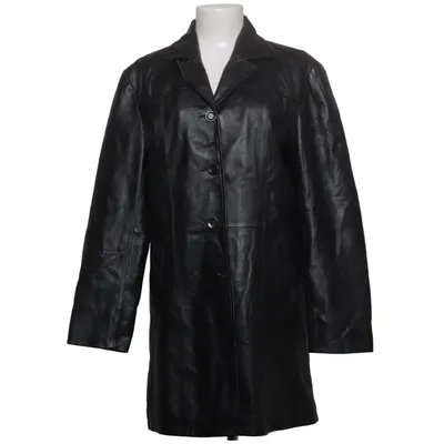Läderkappa (Svart) från Leather Legend Skinn, Polyester