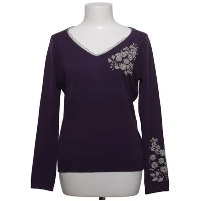 Strickpullover (Lila) von Sandra Pabst Kaschmir, Merinowolle