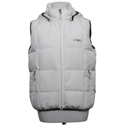 Dunväst (Vit) från Five Seasons Dun, Fjädrar, Polyester