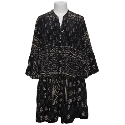 Robe (Noir, Beige) de B&B Soie