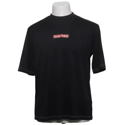 T-shirt (Black) from Team Sportia Polyester