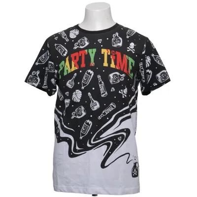 T-shirt (Noir, Blanc, Multicolore) de Cropp Coton