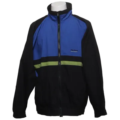 Træningsjakke (Sort, Blå, Flerfarvet) fra Horizon Bomuld, Polyester