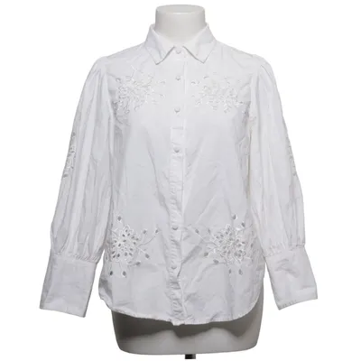 Bluse (Weiß) von By Malina Baumwolle
