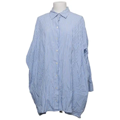 Shirt (Blauw, Wit) van Pretty Dress Katoen