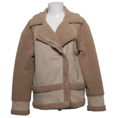 Shearlingjacka (Beige) från Reken Maar Polyester