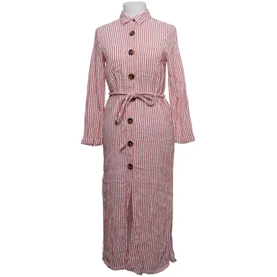 Skjortklänning (Röd, Vit) från Zara Woman