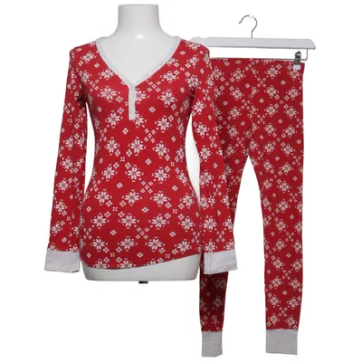 Pyjamas (Röd, Vit) från H&M Bomull, Elastan