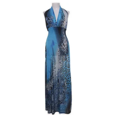 Dress (Blue, Multicolored) from Smiton Cotton
