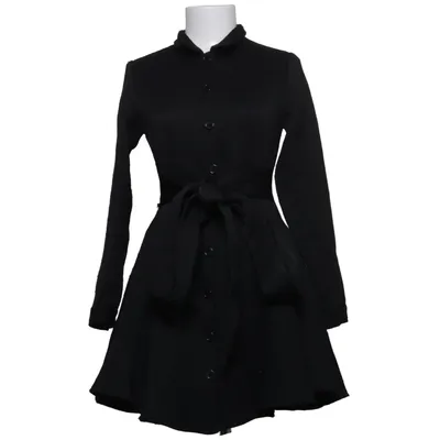 Skjortekjole (Sort) fra Make Way Bomuld, Elastan, Polyester