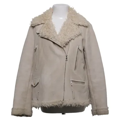 Shearlingjacka (Beige) från Zara Basic Outerwear Polyester
