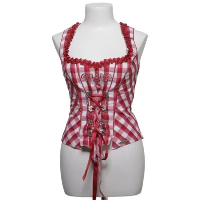 Chemisier Dirndl (Rouge, Blanc) de Spieth & Wensky Acétate, Coton, Élasthane, Polyester