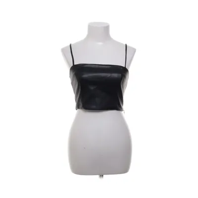 Crop top (Svart) från Amisu Polyester, Polyuretan