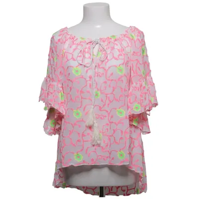 Blus (Rosa, Grön, Vit) från Love Forever Viskos