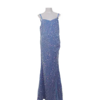 Avondjurk (Blauw, Meerkleurig) van Alisa & Leo Elastaan, Polyester