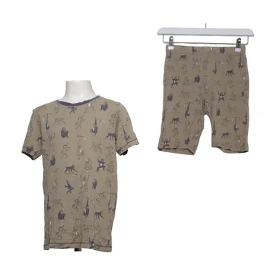 Pyjama (Beige, Blauw) van People Wear Organic Organisch katoen