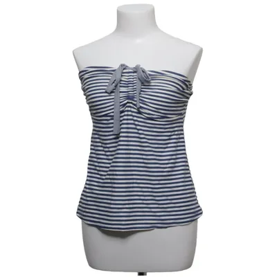 Tube top (Blauw, Wit) van ESPRIT Elastaan, Polyamide, Polyester