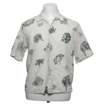 Chemise à manches courtes (Blanc, Vert) de Norse Projects Coton