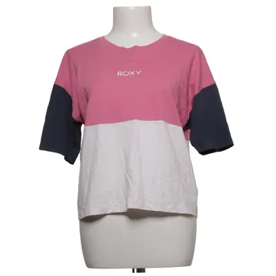 T-shirt (Rosa, Blå, Vit) från Roxy Ekologisk bomull